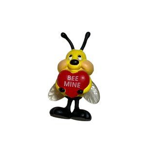 Gibson Greeting Bumblebee Pin Bee Mine Heart Yellow Black
